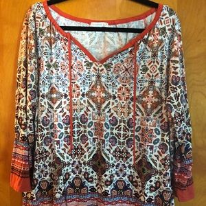 Colorful DressBarn Blouse